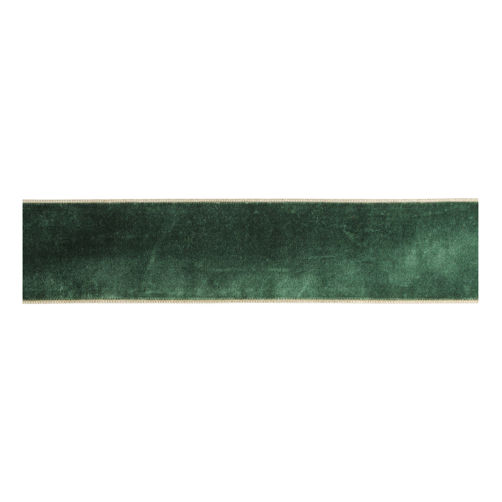 Velvet Wired Ribbon (Set of 2)