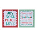 Framed Christmas Sentiment Wall Art (Set of 2)