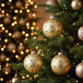 Glass Ball Ornament Set (Set of 4)