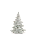 Beaded Frosted Christmas Trees (Set of 2)