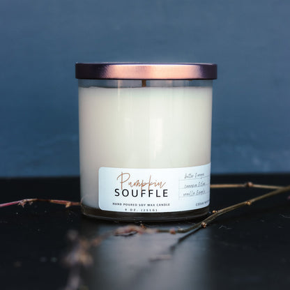 9 oz Whiskey Glass Jar Candle - Choose Your Scent