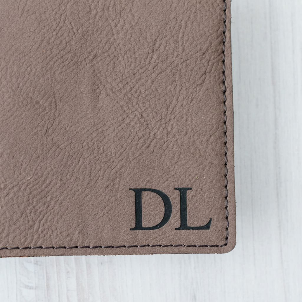 Personalized Monogram Bifold Wallet