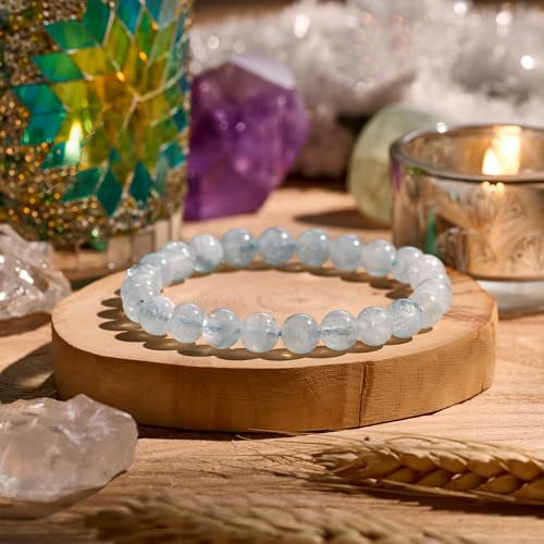 Handcrafted Natural Stone Beaded Bracelet