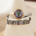 Mystic Crystal Stack Ring