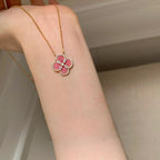 Pink Four Leaf Clover Jewelry Collection