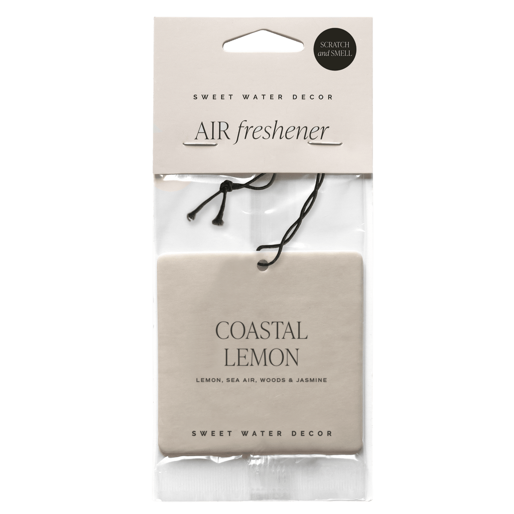 Coastal Lemon Hanging Air Freshener