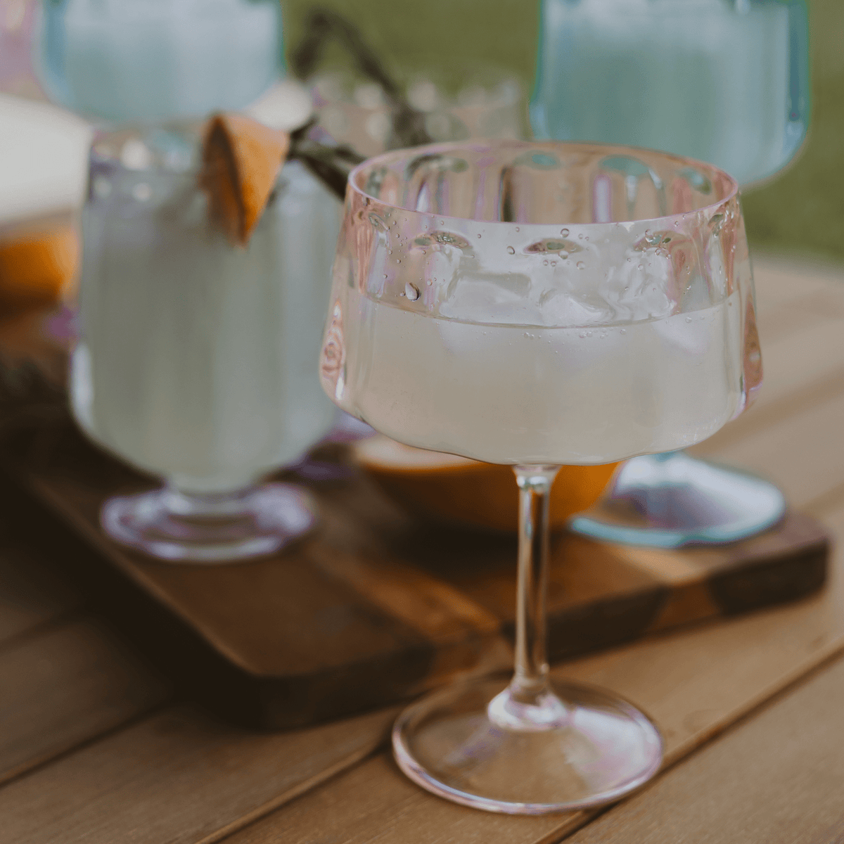 Outdoor Plastic Coupe Drinkware