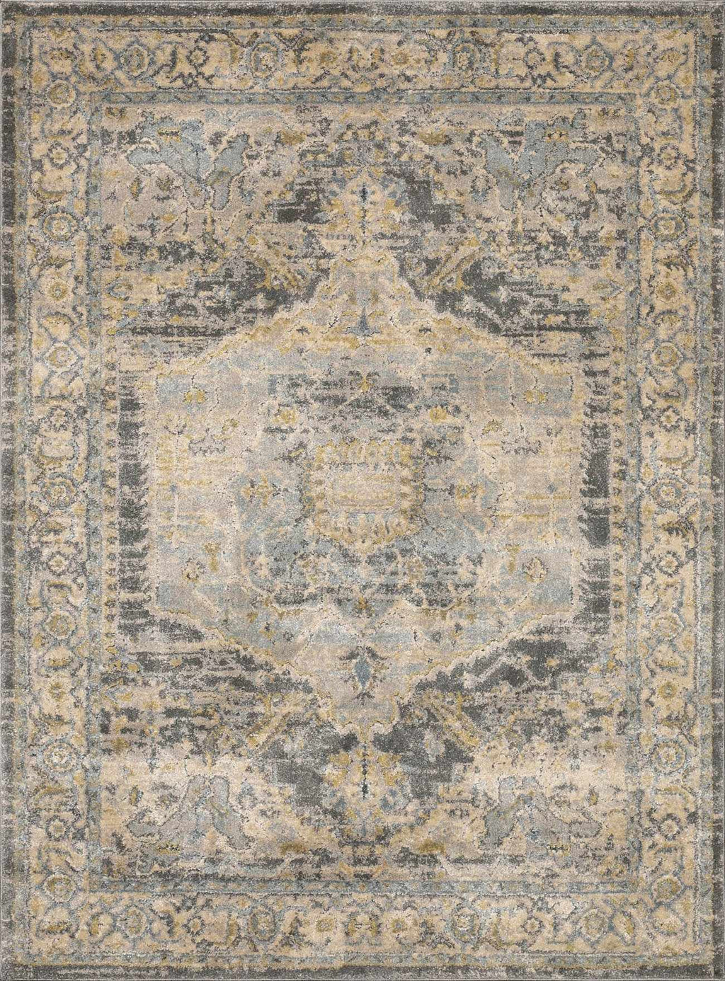 Vaeda Blue Thick Luxe Rug