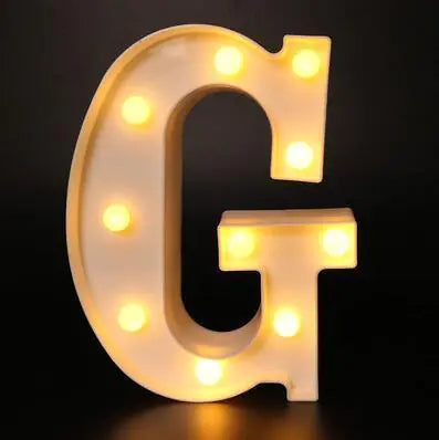 Decorative Alphabet LED