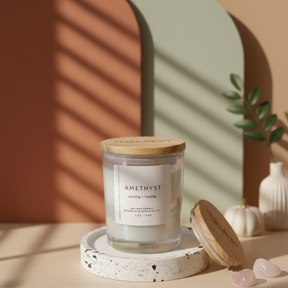 Crystal Soy Candle