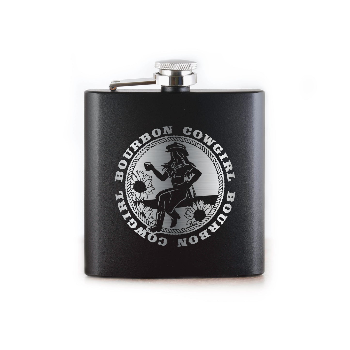 Cowgirl Flask Gift - Bourbon Cowgirl