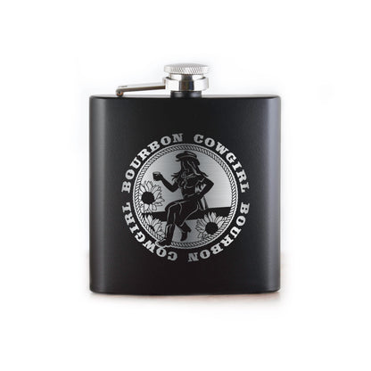Cowgirl Flask Gift - Bourbon Cowgirl