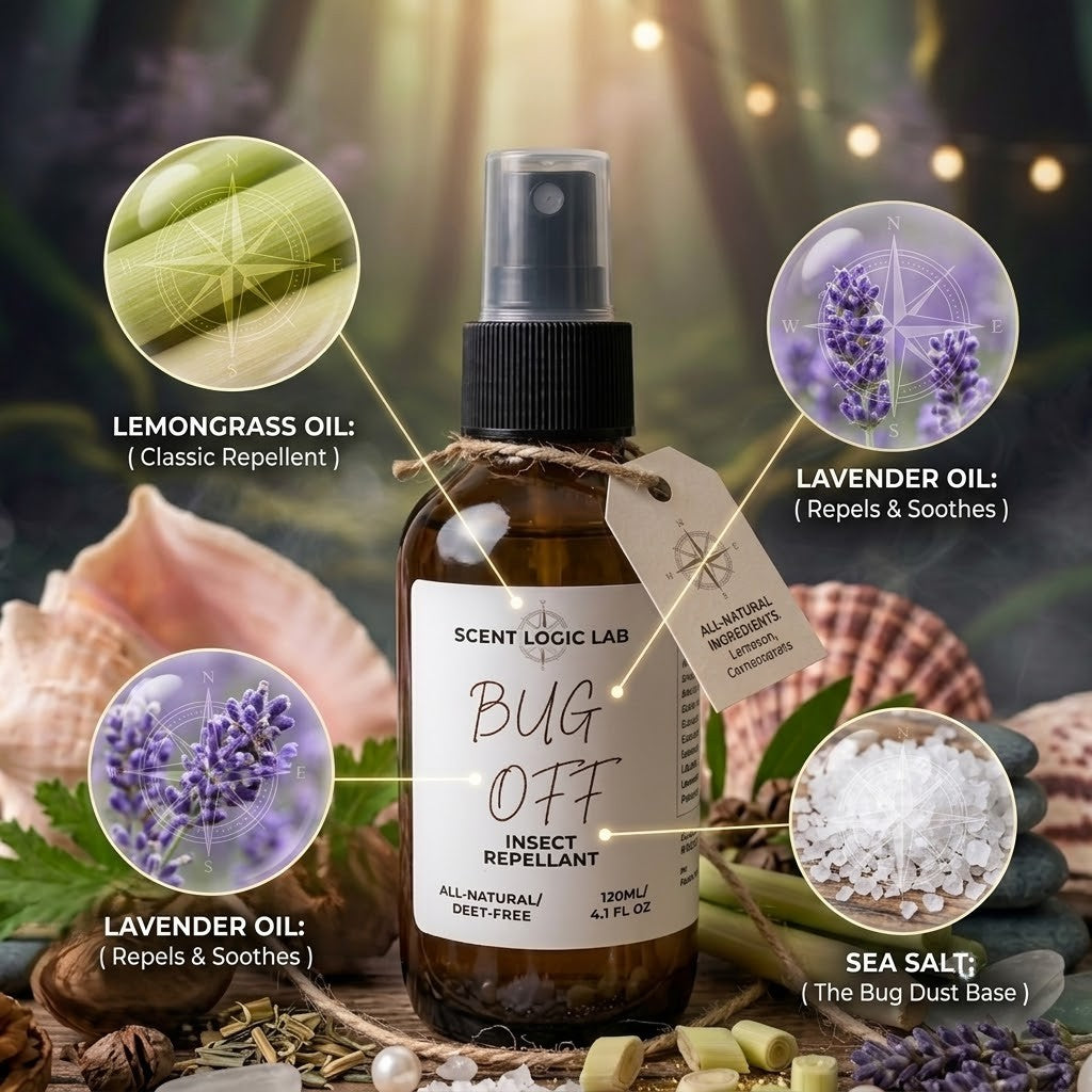 Essential Oil Insect Repellent Spray