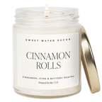 Cinnamon Rolls Soy Candle - Clear Jar - 9 oz