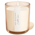 Coastal Lemon Soy Candle - Tinted Glass Jar - 12 oz