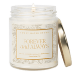 Forever and Always Soy Candle - Clear Jar - 9 oz