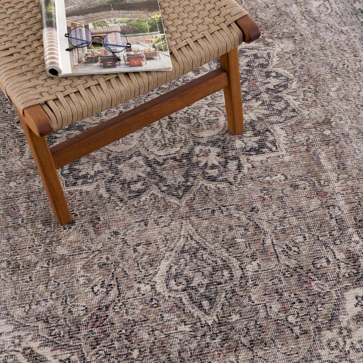 Greenpoint Dusty Blue Washable Rug