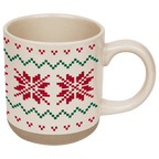 Fair Isle Sweater 14 oz Stoneware Coffee Mug
