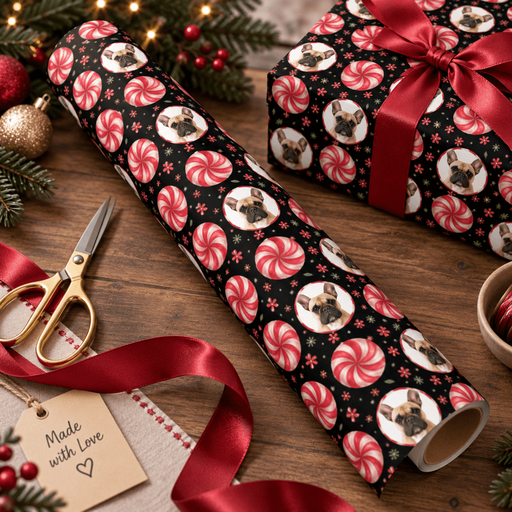Personalized Sweet Swirl Wrapping Paper