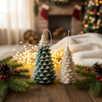 Sculptural Christmas Tree Soy Candle