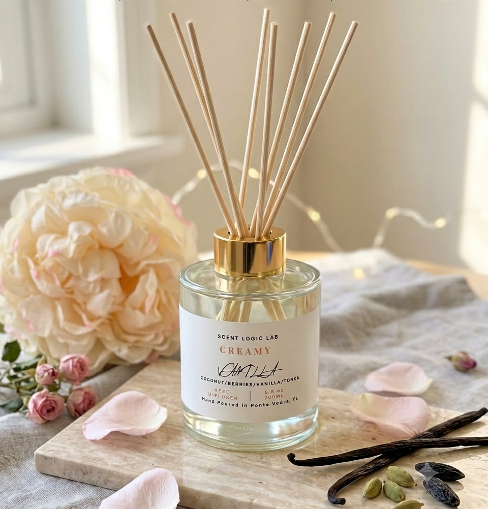 Creamy Vanilla Reed Diffuser