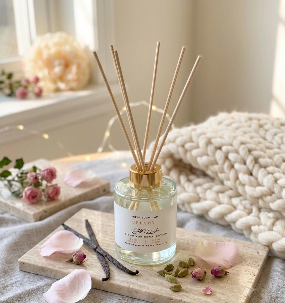 Creamy Vanilla Reed Diffuser