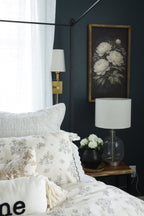 Moody Peonies Framed Art by 12timbers