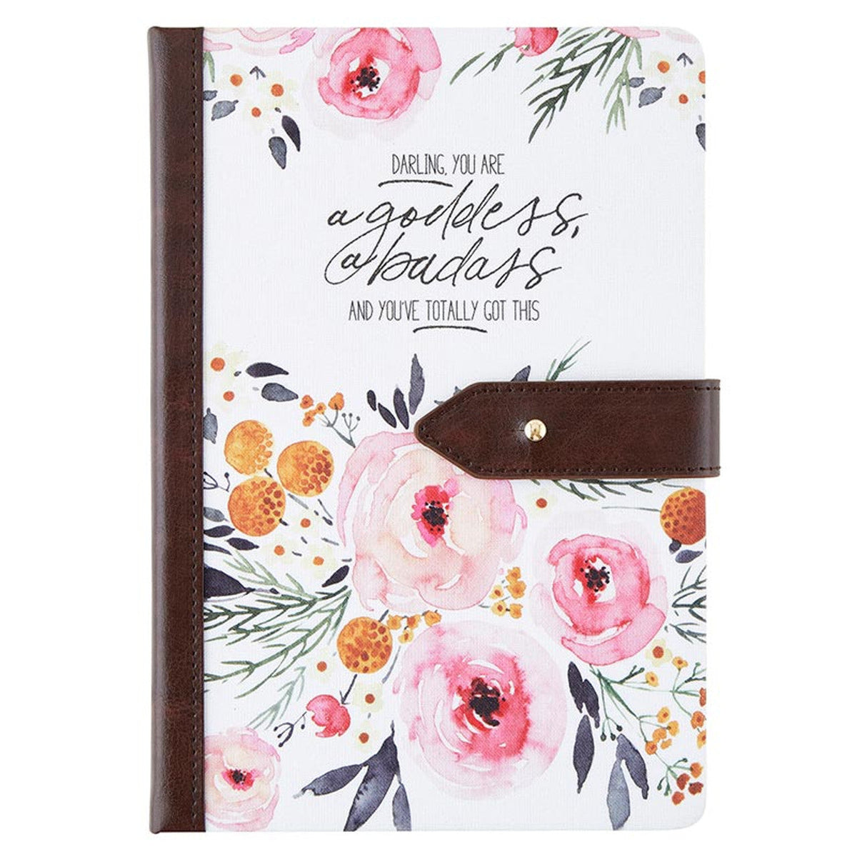 Darling You Are a Goddess Strap Journal