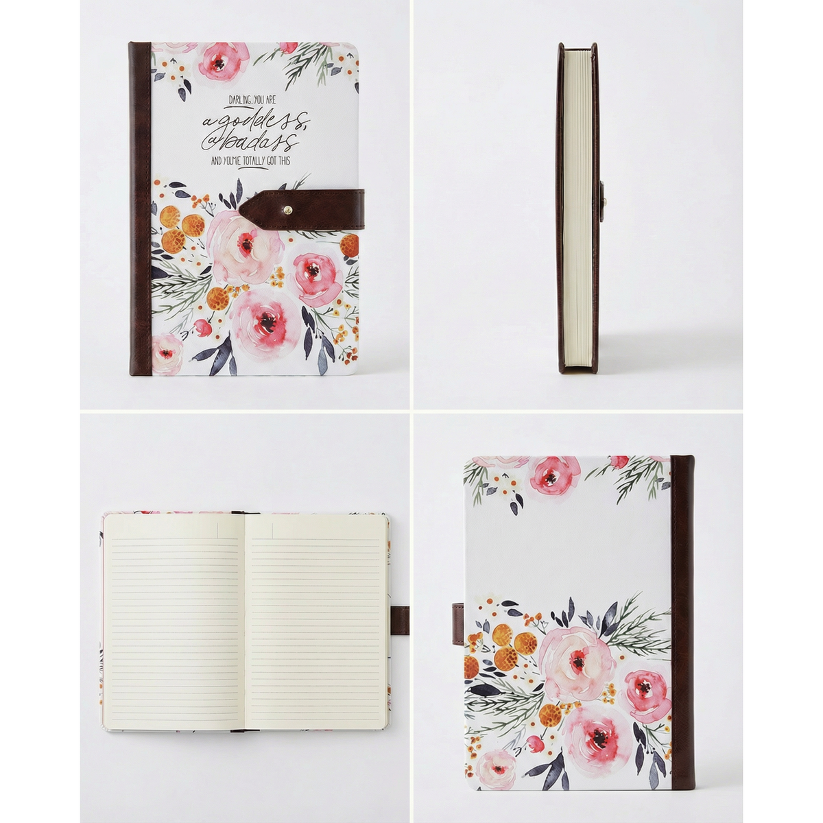 Darling You Are a Goddess Strap Journal