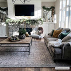 Greenpoint Dusty Blue Washable Rug