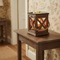Walnut & Rope Vintage Bulb Wax Warmer