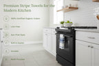 Classic Striped Cotton Kitchen Towel Set