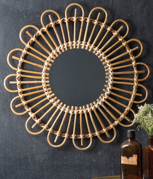 Rattan Wall Mirror