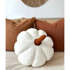 Sherpa Ivory Pumpkin Pillow