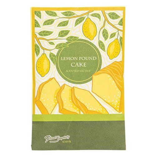 *Lemon Pound Cake Sachet