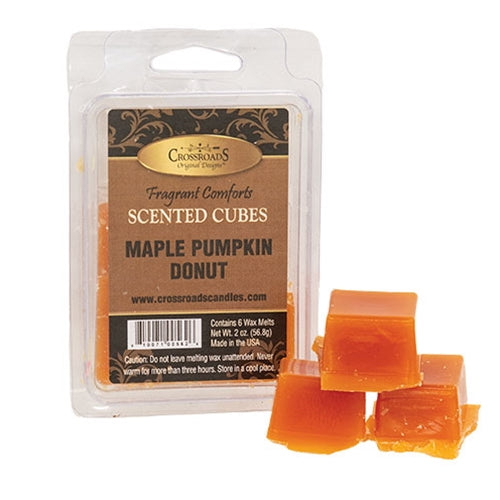 Maple Pumpkin Donut Scent Cubes 2oz.