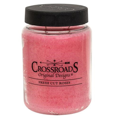 Fresh Cut Roses Jar Candle 26oz