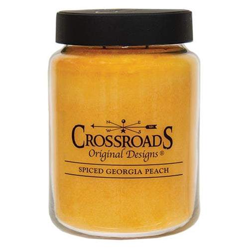 Spiced Georgia Peach Jar Candle 26oz