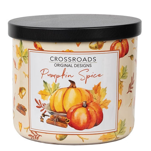 Pumpkin Spice 15oz Country Cottage Jar Candle