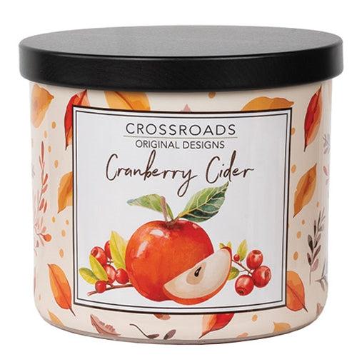 Cranberry Cider 15oz Country Cottage Jar Candle