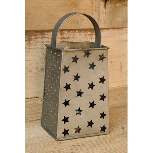 Star Grater Votive Holder 8"