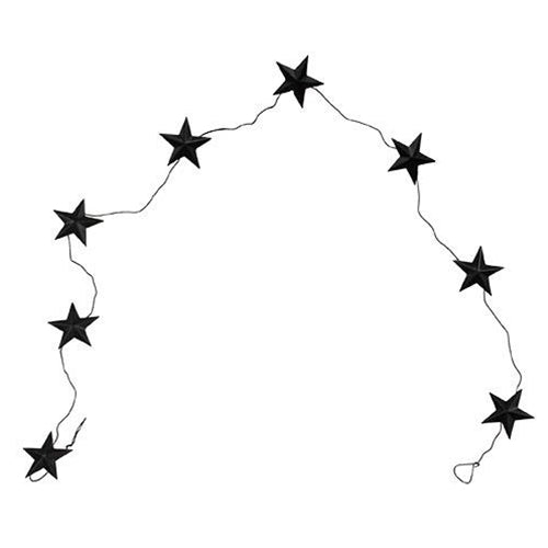 Black Star Garland 60"