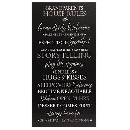 *Grandparents House Sign 8.5" x 16"