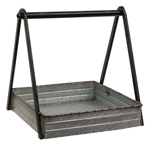 Truss Handle Square Tray