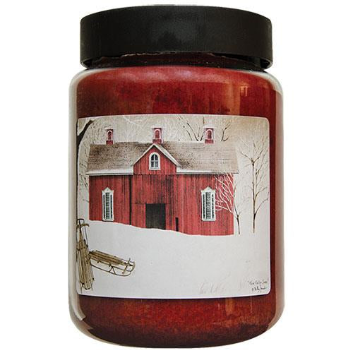 Fallen Snow Jar Candle Mulled Cider 26oz