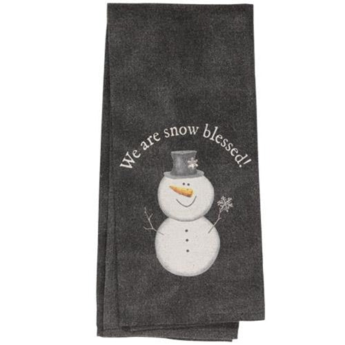 *Snow Blessed Dish Towel