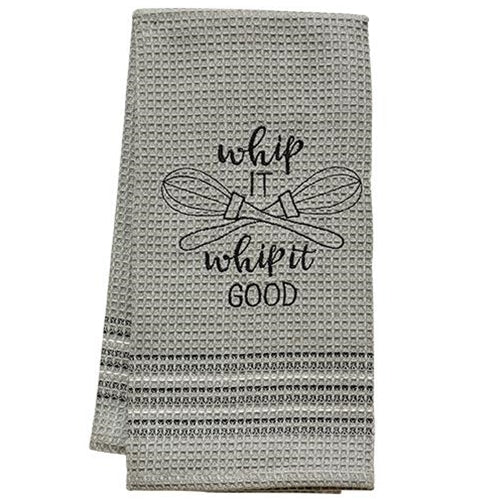 *Whip It Dish Towel 20x28