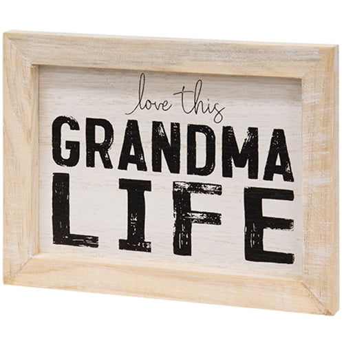 *Grandma Life Framed Sign