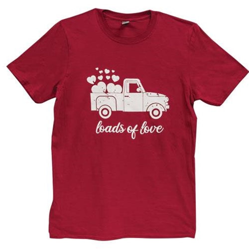 *Loads of Love T-Shirt Cardinal Red XL