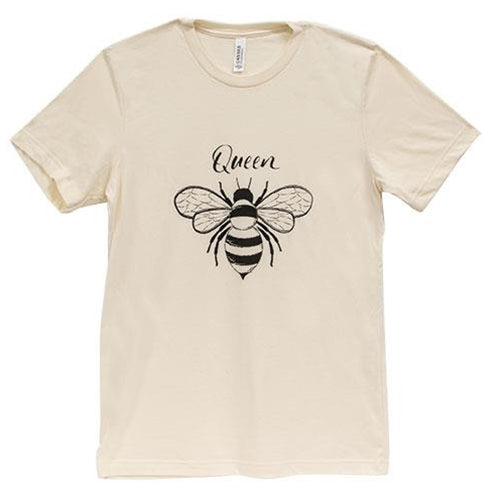 Queen Bee T-Shirt Heather Natural Large